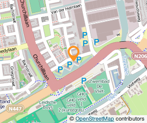 Bekijk kaart van Pedicure Hesther Pison in Leiden