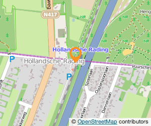 Bekijk kaart van Perron Peet  in Hollandsche Rading