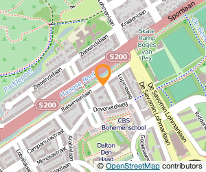 Bekijk kaart van Grafische Studio Nummer 53  in Den Haag