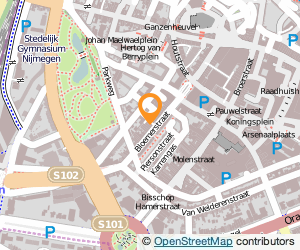 Bekijk kaart van Speelhal Walk In B.V.  in Nijmegen