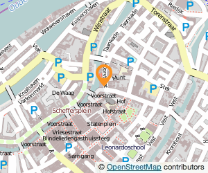 Bekijk kaart van Het Papegaaiehuis  in Dordrecht