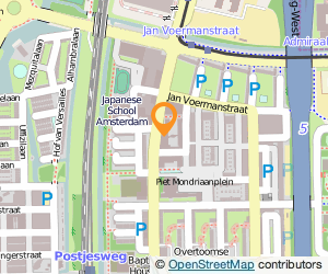 Bekijk kaart van Sticht. Kolom, Stichting voor Speciaal en Regulier Onderwijs in Amsterdam