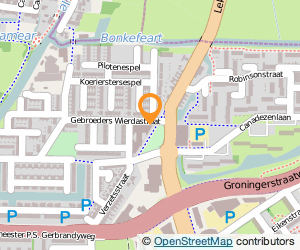 Bekijk kaart van Prins Constatijnschool  in Leeuwarden