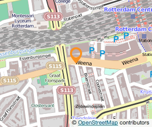 Bekijk kaart van Joanne werkt  in Rotterdam