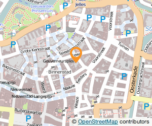 Bekijk kaart van Gastenverblijf 'De Lyndenhof'  in Leeuwarden