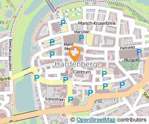 Bekijk kaart van Jeans Centre in Hardenberg