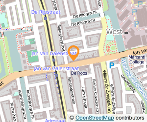 Bekijk kaart van A & D Fietsen  in Amsterdam