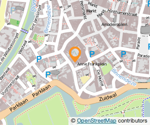 Bekijk kaart van Bossche Quilts & Meer  in Den Bosch