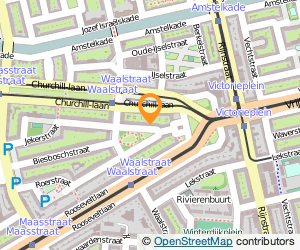 Bekijk kaart van Kamphorst & Sinke t.h.o.d.n. SNS Bank in Amsterdam