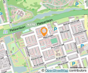 Bekijk kaart van S.C. Huizinga, tandarts  in Groningen