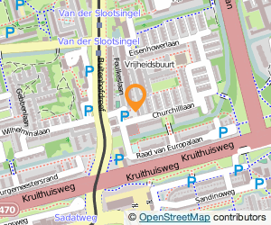 Bekijk kaart van Keurslager E. van Winden in Delft