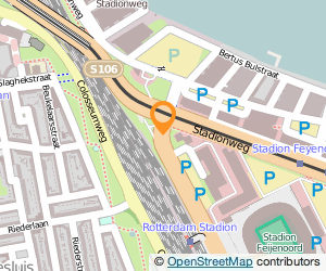 Bekijk kaart van Taxi Centrale 010 B.V.  in Rotterdam
