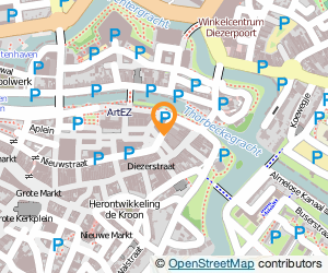 Bekijk kaart van Vereniging van Eigenaars Nieuwstraat 126, 132, 143, 136 in Zwolle