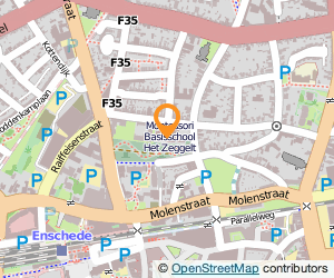Bekijk kaart van Openbare Basisschool Het Zeggelt in Enschede