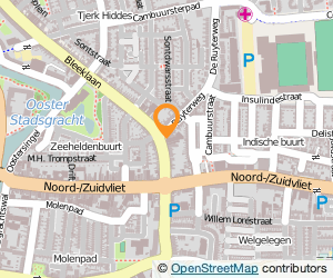 Bekijk kaart van Kledingreparatiebedrijf De Friese Schaar in Leeuwarden