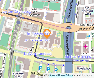 Bekijk kaart van Reade locatie SLAZ  in Amsterdam