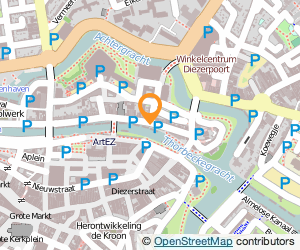 Bekijk kaart van Huisartsenpraktijk Weezenland  in Zwolle