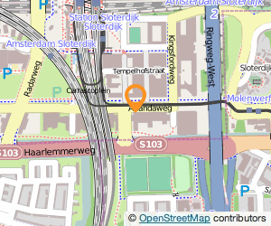 Bekijk kaart van GVB Hoofdkantoor in Amsterdam