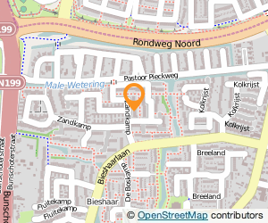 Bekijk kaart van STB Jerry  in Hoogland