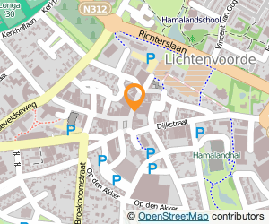 Bekijk kaart van HEMA in Lichtenvoorde