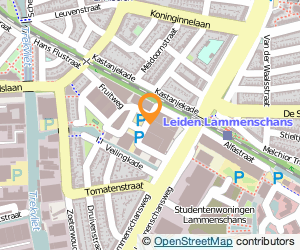 Bekijk kaart van Uti's Automobielen  in Leiden