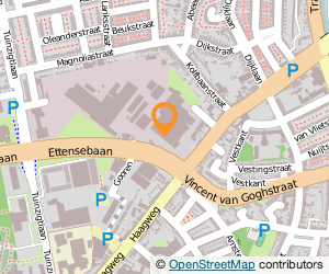 Bekijk kaart van Borgesius in Breda