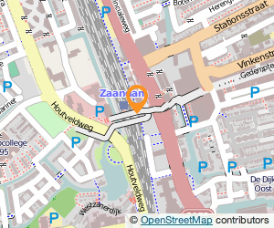 Bekijk kaart van Station in Zaandam