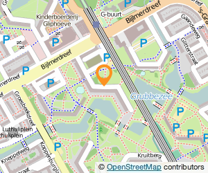 Bekijk kaart van Projectbureau Vernieuw. Bijlmermeer (ZO) in Amsterdam Zuidoost