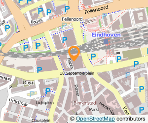 Bekijk kaart van Free Record Shop  in Eindhoven