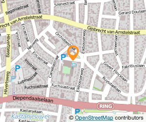 Bekijk kaart van De Egelantier  in Hilversum