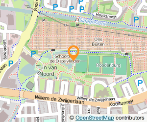 Bekijk kaart van Leidse Christelijke Korfbal Club 'Pernix' in Leiden