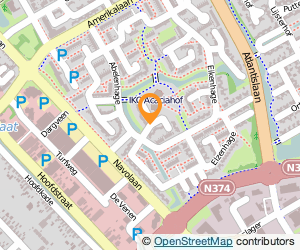 Bekijk kaart van o.b.s. Hagenhofschool  in Stadskanaal