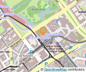 Bekijk kaart van NS Stations Retailbedrijf B.V. thodn Starbucks (Den Haag Cs) in Den Haag