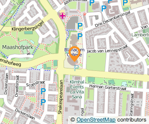 Bekijk kaart van Blariacumcollege Scholengem. voor Lyceum Havo Mavo Vbo Lwoo in Venlo
