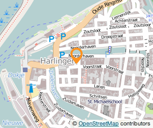 Bekijk kaart van Eetcafé Nooitgedagt  in Harlingen