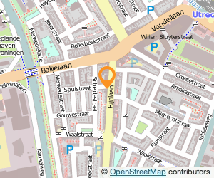 Bekijk kaart van Dierenkliniek Rijnlaan  in Utrecht