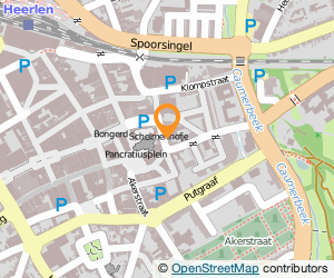 Bekijk kaart van Poppodium Nieuwe Nor  in Heerlen