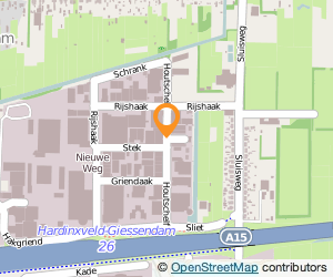 Bekijk kaart van Stichting Kringloop 'De Cirkel' in Hardinxveld-Giessendam