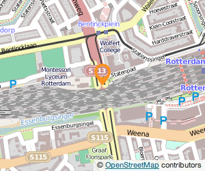 Bekijk kaart van B. Hoebe Curiosa  in Rotterdam