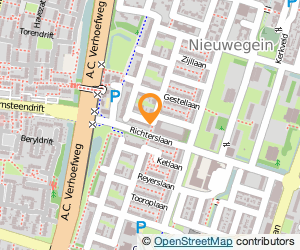 Bekijk kaart van Haarstudio 1  in Nieuwegein