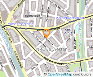 Bekijk kaart van Dames- en Herenkapsalon Sandjeev in Rotterdam