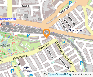 Bekijk kaart van De Mauritshof (thuiszorg)  in Dordrecht