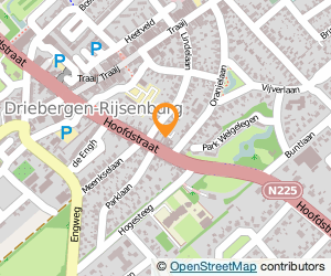 Bekijk kaart van Indonesisch Specialiteiten Restaurant Indrapura in Driebergen-Rijsenburg