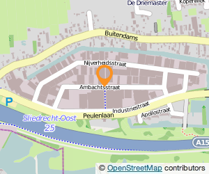 Bekijk kaart van WerkGoed Bedrijfskleding V.O.F. in Hardinxveld-Giessendam