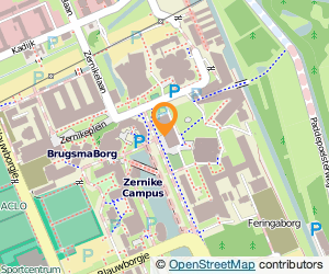 Bekijk kaart van Bibliotheek Rijksuniversiteit in Groningen