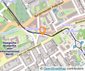 Bekijk kaart van Binckhorst Vuurwerk  in Den Haag