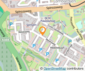 Bekijk kaart van Tandartspraktijk Sadoughi en Peeters V.O.F. in Rotterdam