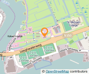 Bekijk kaart van Restaurant De Kraai B.V.  in Zaandam