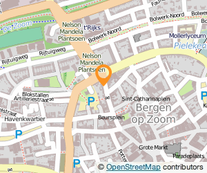 Bekijk kaart van Peer de Kock B.V.  in Bergen op Zoom