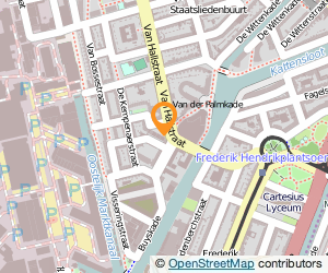 Bekijk kaart van Viswinkel Westerpark  in Amsterdam